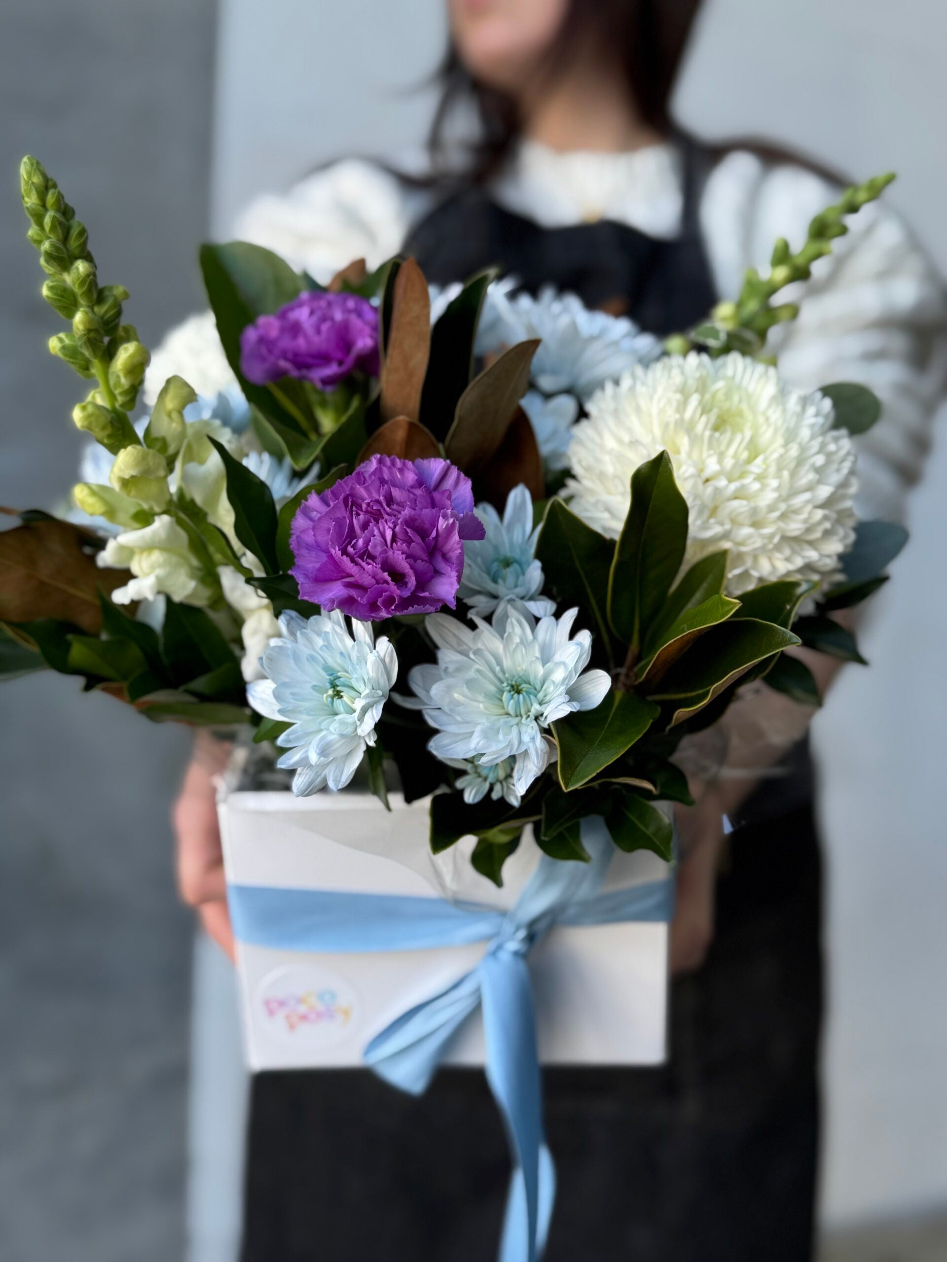 Blue flowers