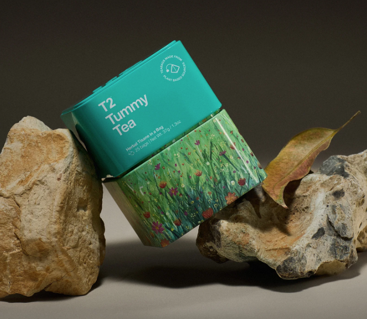 T2 - Tummy Tea Tea Bag Icon Tin 25 pack