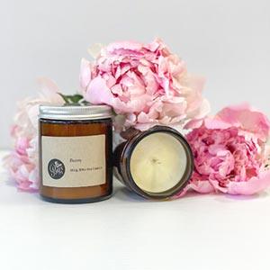 Peony Candle