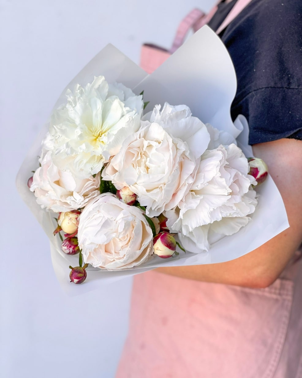 White Peonies